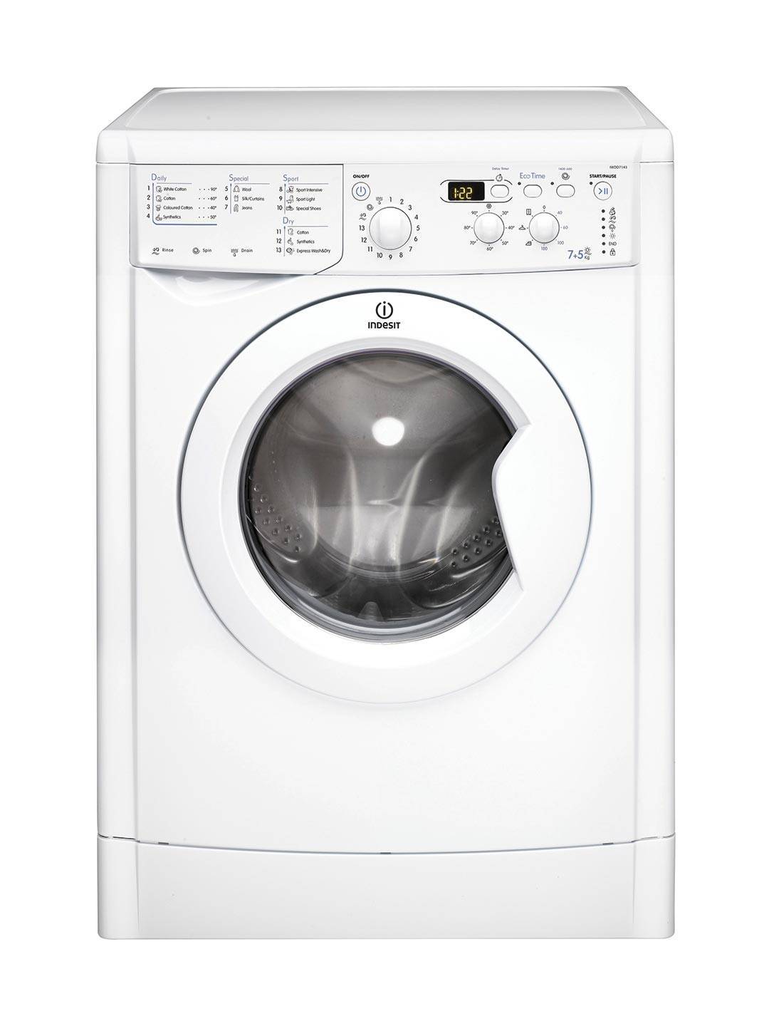 Indesit Iwdd 7123 Washer Dryer User Manual